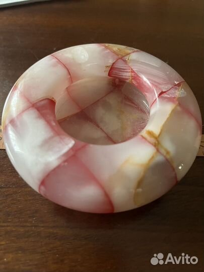 Пепельница и Черепаха из розового оникса