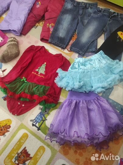 Детские вещи пакетом для девочки 80 86