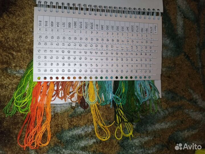 Палитра цветов схс (аналог DMS)