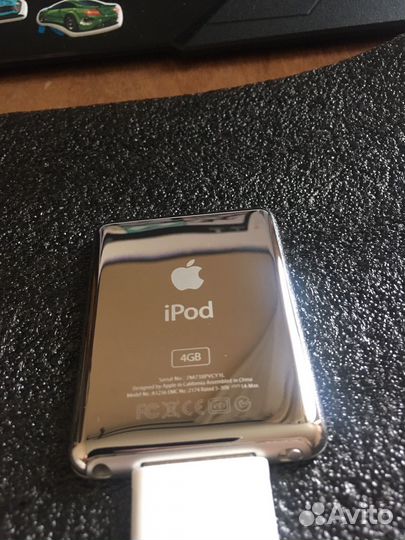 iPod nano 3 4gb новый аккумулятор