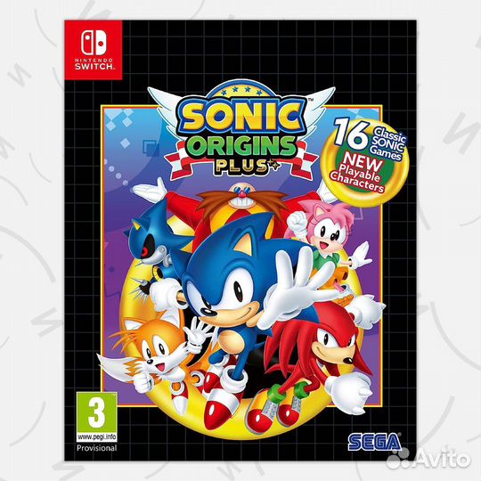 Sonic Origins Plus - Day One Edition NSW, русские