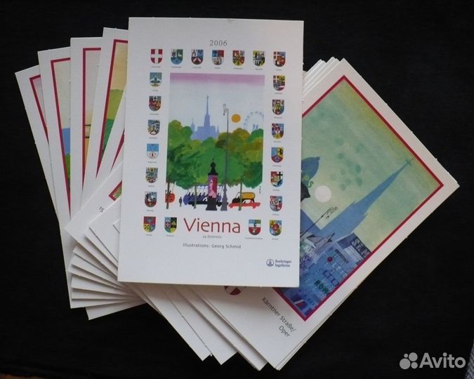 Интересные наборы открыток разной тематики