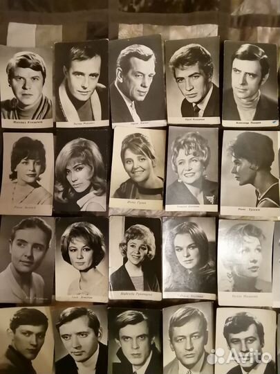 Фото актёров советского кино 1960-70х гг
