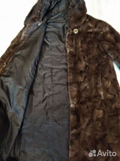 Шуба норковая бу