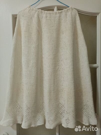 Юбка вязаная крючком