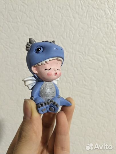 Фигурка новогодняя сувенир Дракон милаш