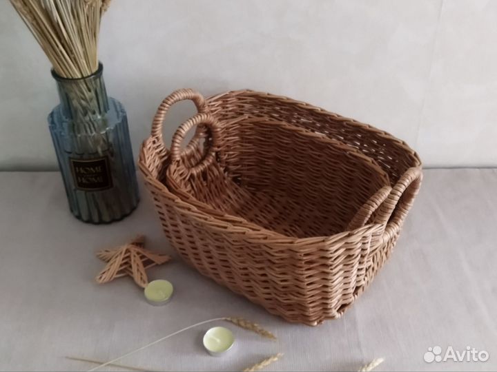 Корзина плетеная