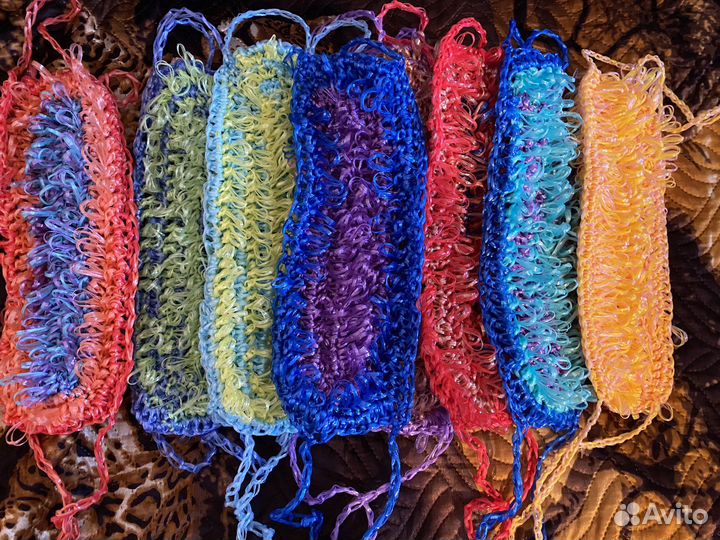 Мочалка ручной работы