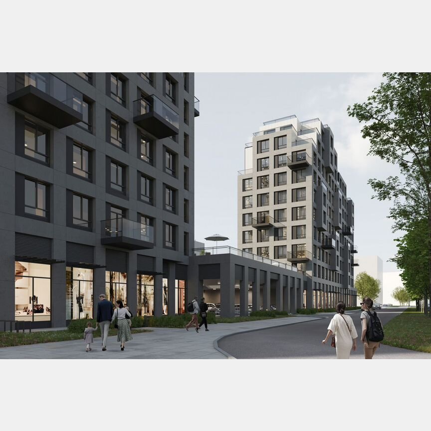 2-к. квартира, 64,1 м², 8/11 эт.