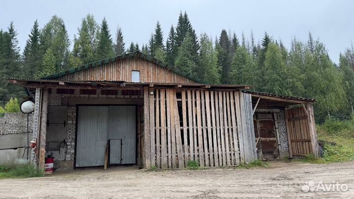 Цех лесопиления и производственная территория