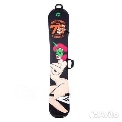 Чехол для сноуборда Atom LDski. Леди черный