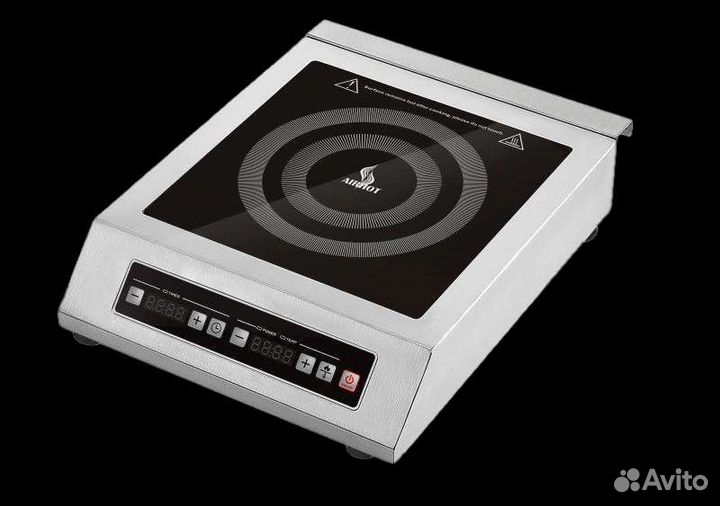Индукционная Плита – Проф. Новая с Двумя Дисплеями