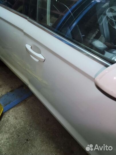 Ауди а6 с7 белого цвета в разборе