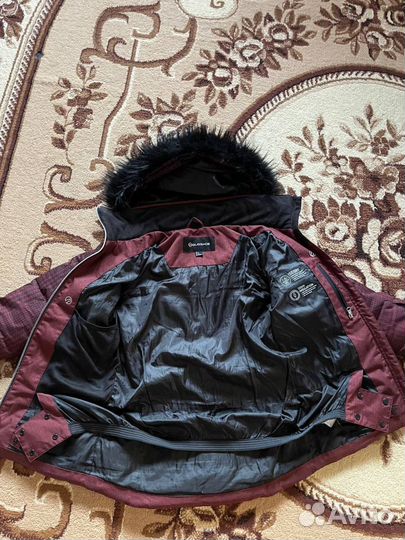 Куртка зимняя женская 44 46 размер бу горнолыжная