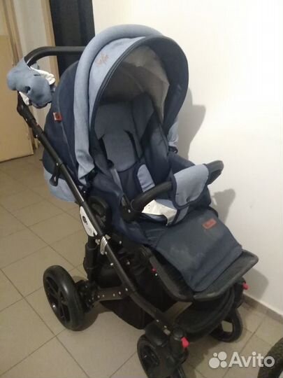 Коляска 3в1 с автолюлькой +сумка