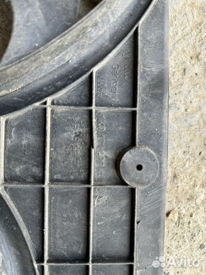 Вентилятор охлаждения на volkswagen passat b7