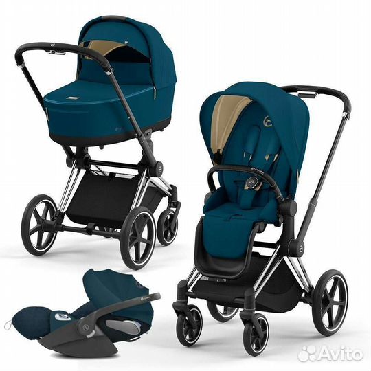 Коляска cybex priam IV новые 2 в 1