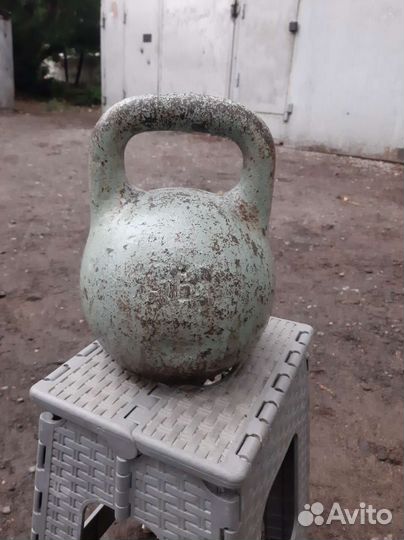 Гиря 16 кг СССР