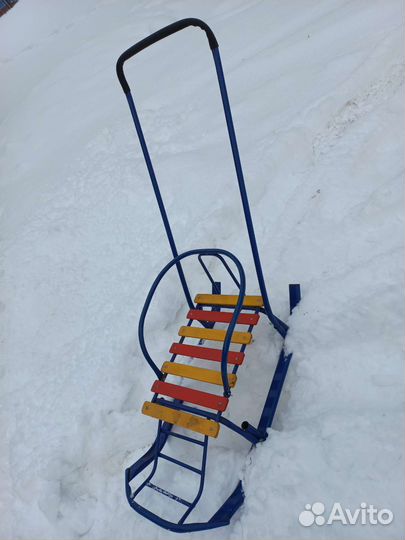 Детские санки с. Костёнково