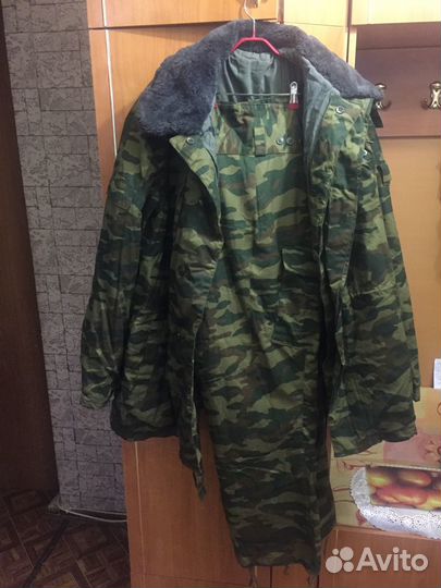 Камуфлированный комплект зимний+ доп. брюки
