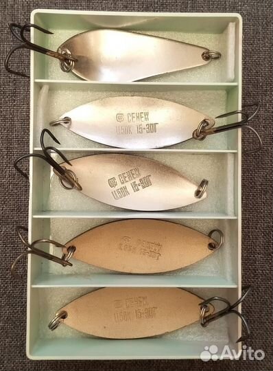 Набор блёсен СССР