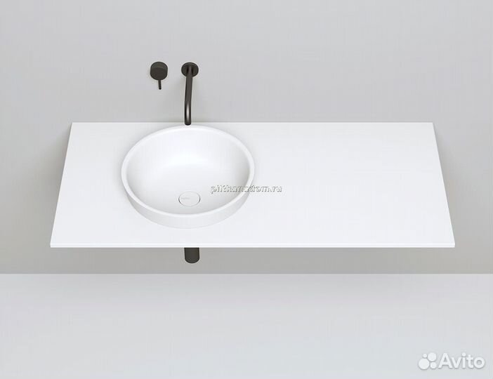 Salini Marea 03 1802203MRF Раковина полувстраиваемая покраска по RAL полностью