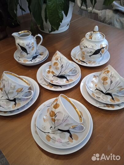 Сервиз чайный Дулево СССР попредметно