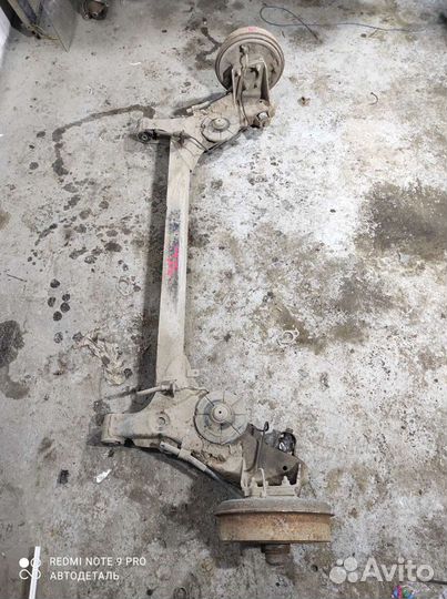 Задняя балка Шевроле Ланос заз сенс