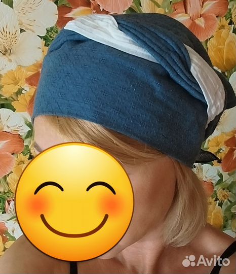 Шапка платок
