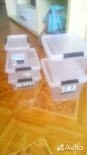 Контейнеры пищевые с крышками