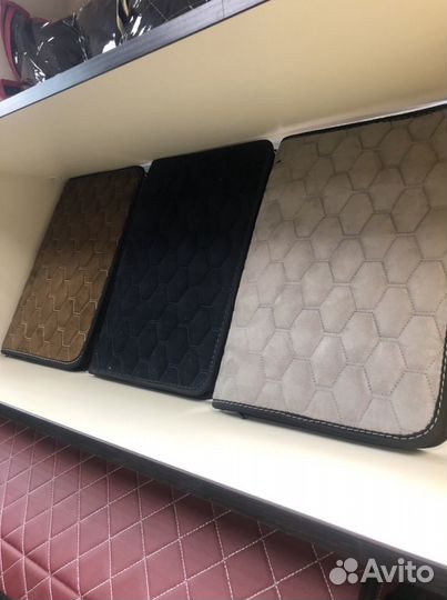 Папка для автодокументов a4. Алькантара