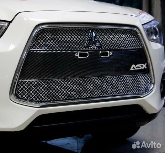 Накладка на решетку радиатора Mitsubishi ASX 2010