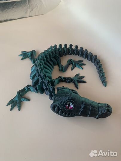 Шарнирная игрушка Скелет Крокодила