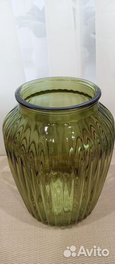 Ваза цветное стекло