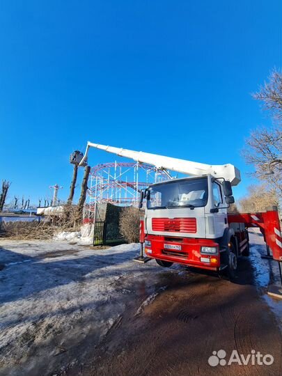 Аренда и услуги комбинированной автовышки, 400 кг, 35 м