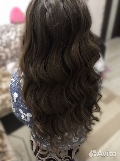 Плетение косичек, локоны