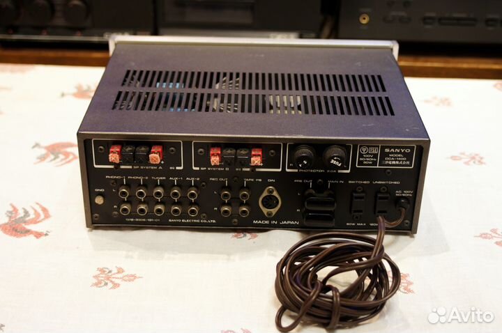 Sanyo Otto DCA-1400 VEF 101 усилители винтажные