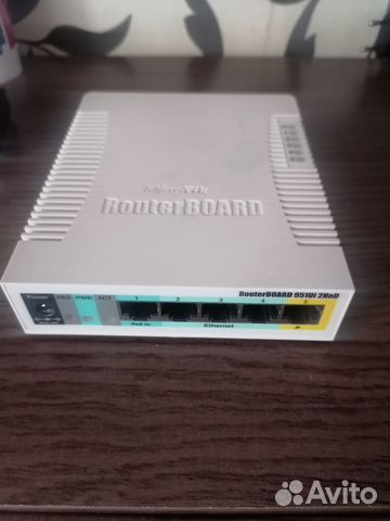 Wifi роутер Mikrotik RB951Ui-2HnD