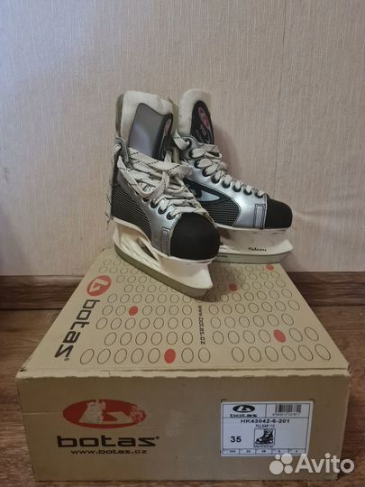 Хоккейные коньки bauer pulsar 35 размер