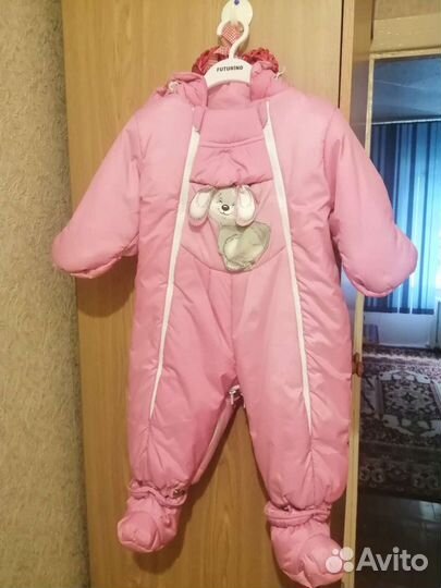 Зимний комбинезон для девочки