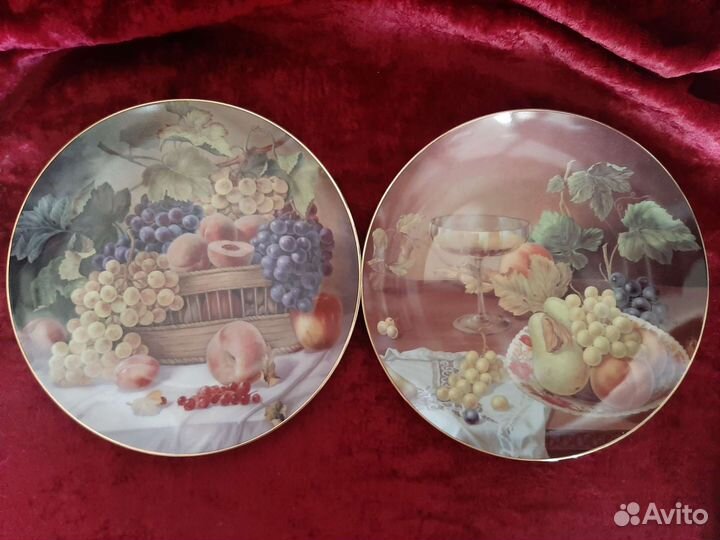 Коллекционные тарелки lefard и к ним два подарка