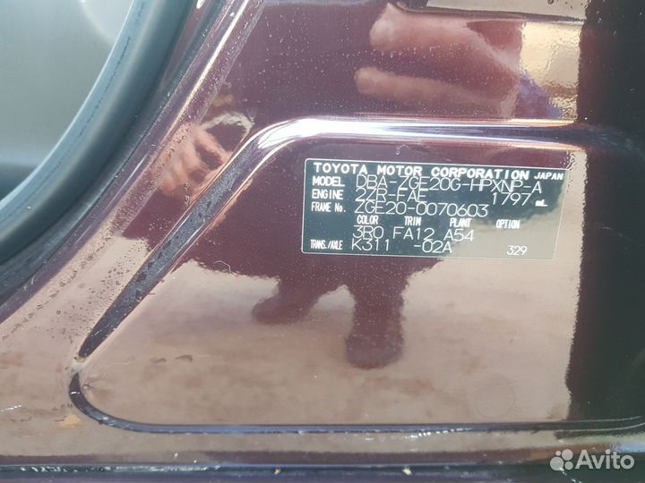 Toyota Wish 1.8 CVT, 2010, 147 000 км