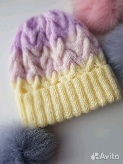 Эксклюзивные вязаные шапки