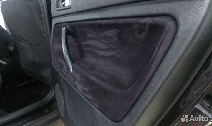 Алькантара на клею. Черная