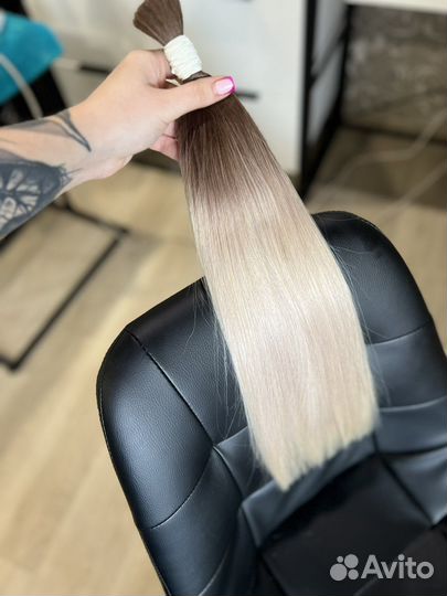 Волос блонд 50/55/60см
