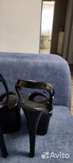 Туфли стрипы двойки