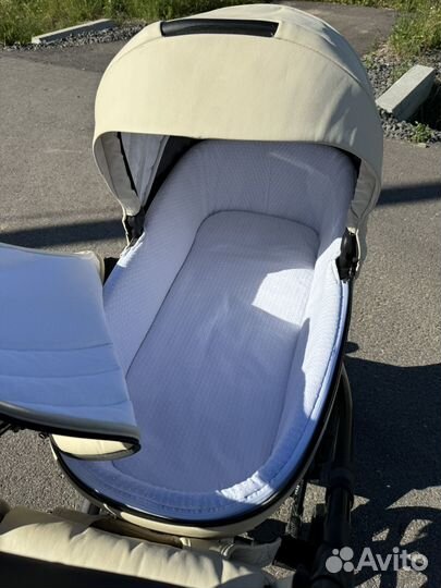 Коляска tutis viva 2 в 1 экокожа