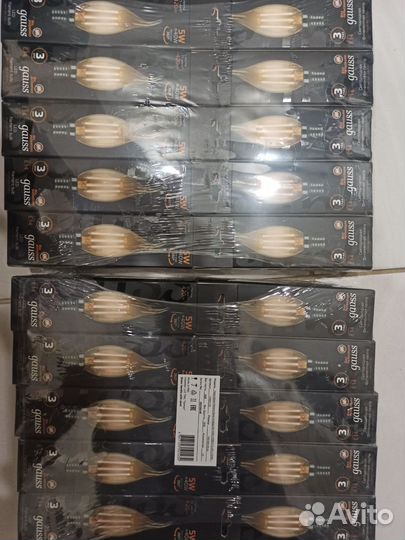 Упаковка новых светодиодных лампы 10 шт