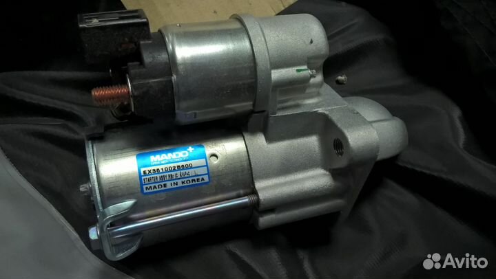 Стартер Kia Rio, Hyundai Solaris