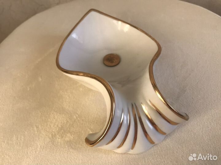 Ваза для колечек (пепельница) Листочек и Рыбка дфз